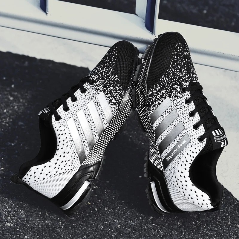 

2022 Men Sneakers Mesh Breathable Casual Men Shoes Comfortable Non-Slip Stable Shock Absorption Light Women Shoes Basket Homme