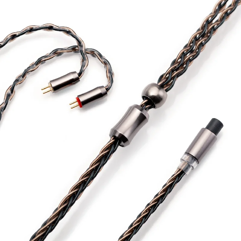 

Kinera Leyding Modular Upgrade Cable (2.5+3.5+4.4),OFC+Alloy copper with 5N silver plated, 8 core,0.78 2pin / MMCX connector