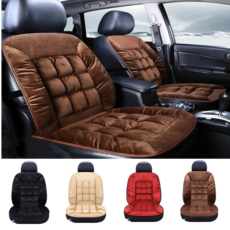 

Car Seat Cover Winter Warm Seat Cushion Anti-slip Universal Front Chair Seat Breathable Pad for Vehicle Auto Car Seat Protector