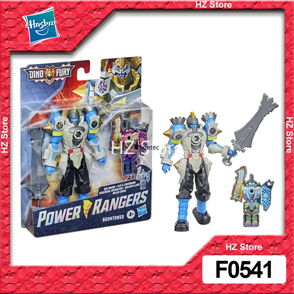 

Hasbro Power Rangers Dino Fury Boomtower 6-Inch Villain Action Figure Toy with Battle Key Weapon Accessory F0541