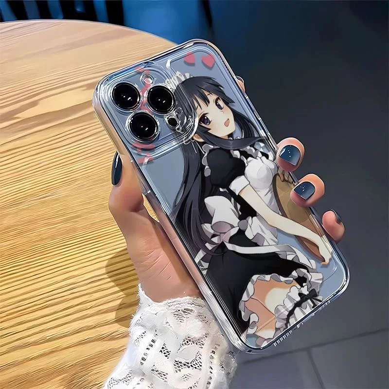 Милый чехол-накладка с аниме-девочкой в стиле «хелло-китти» для iPhone 11, 12, 13, 14, 15 Plus, 16, Air, 17 Pro Max, 7, 8 Plus, XR, X (art.: 3920d4e5d2e34) - 3920d4e5d2e34