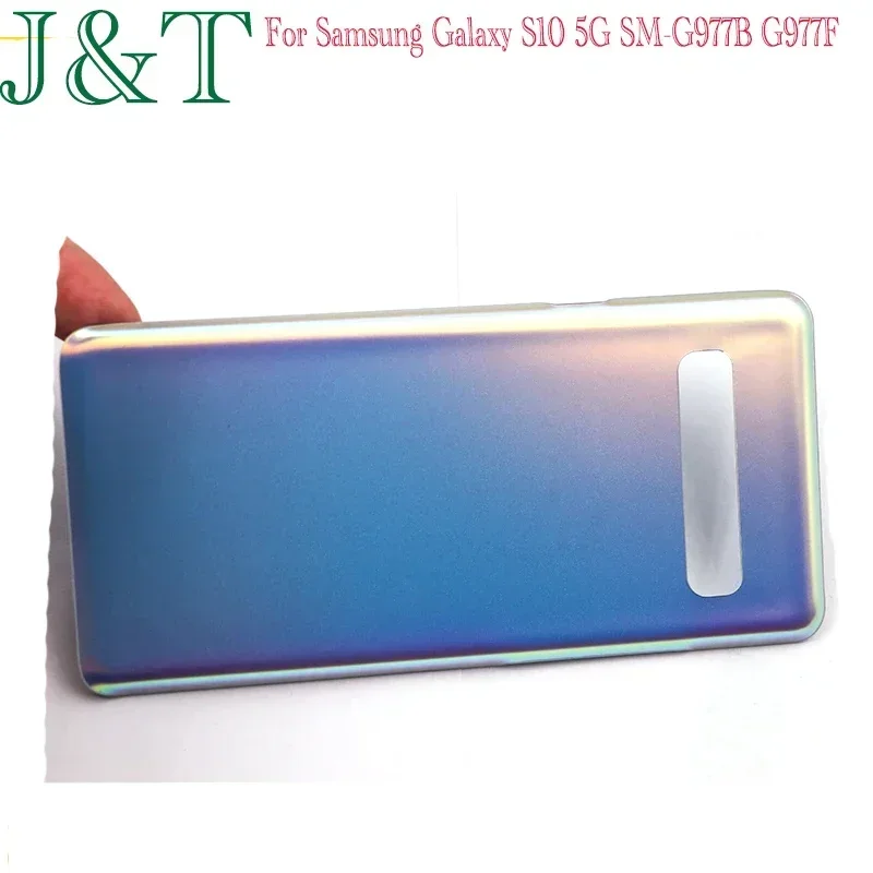 Задняя крышка батарейного отсека для Samsung Galaxy S10 5G G977F 3D стеклянная панель корпус