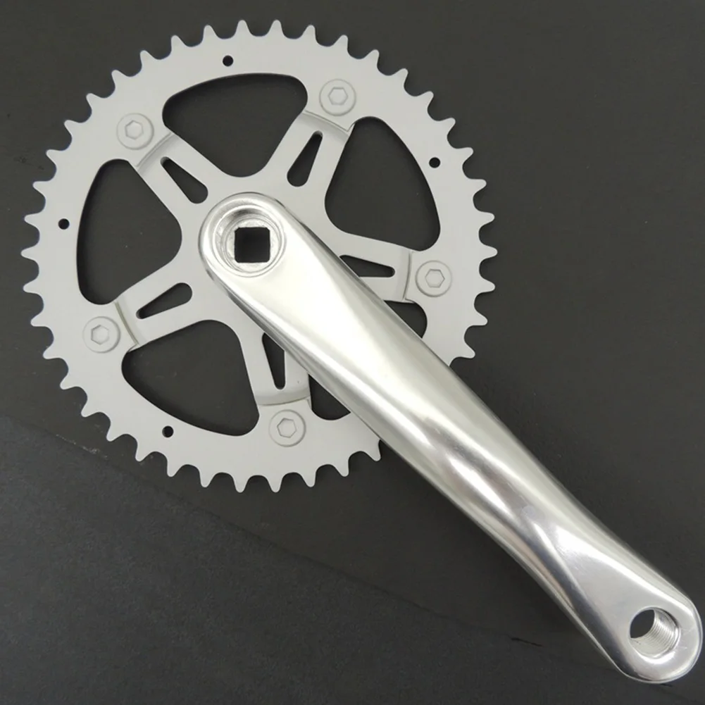 

Brand New Crankarm 170mm Bike Kids Bikes Old School Bikes Set Square Taper With 36T/40T/42T Chainrings Chainwheel