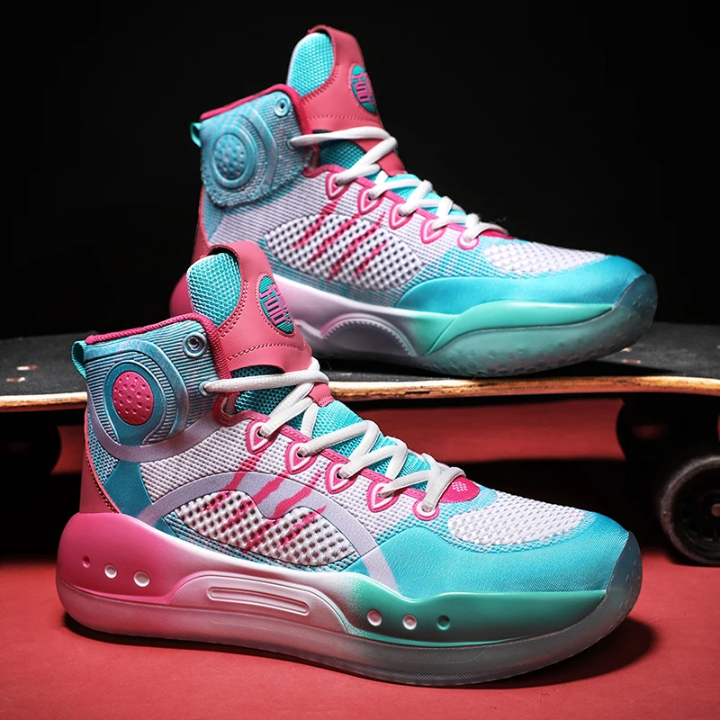 

2022 New Sneakers Top-quality Men Basketball Shoes Women Outdoor Non-slip and Wear-resistant Sports Shoes Unisex Training shoes