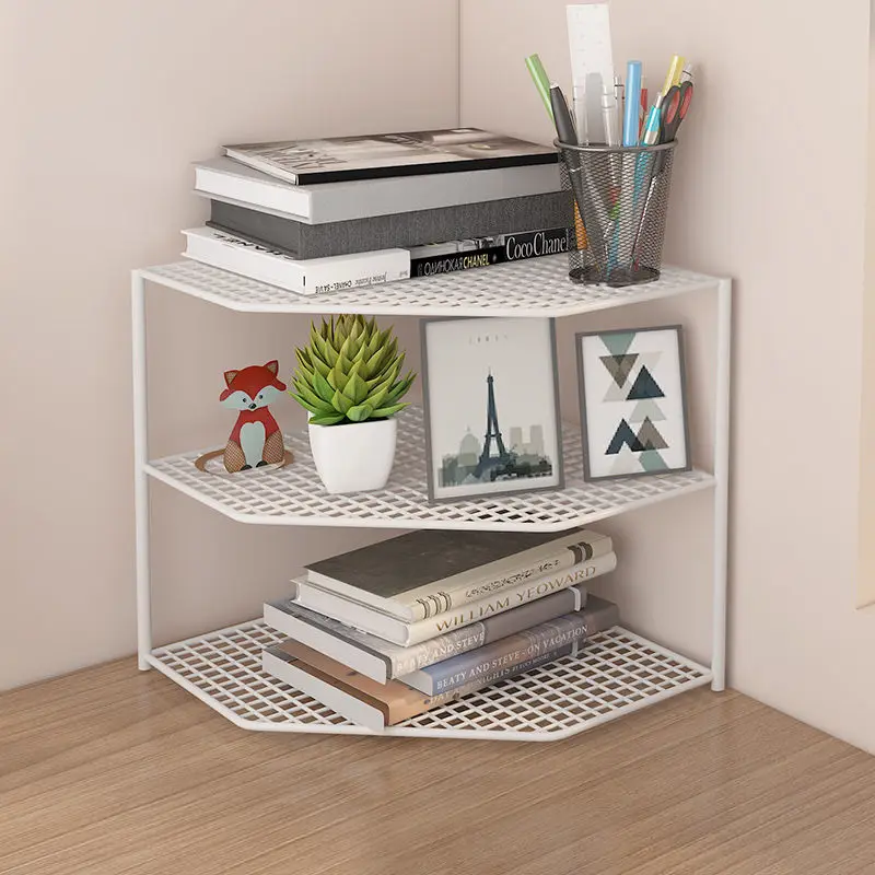 

2/3-layer Modern Simple Shelf Storage Desktop Bedroom Stationery Finishing Transformation Rack Space Saving Home Organizer