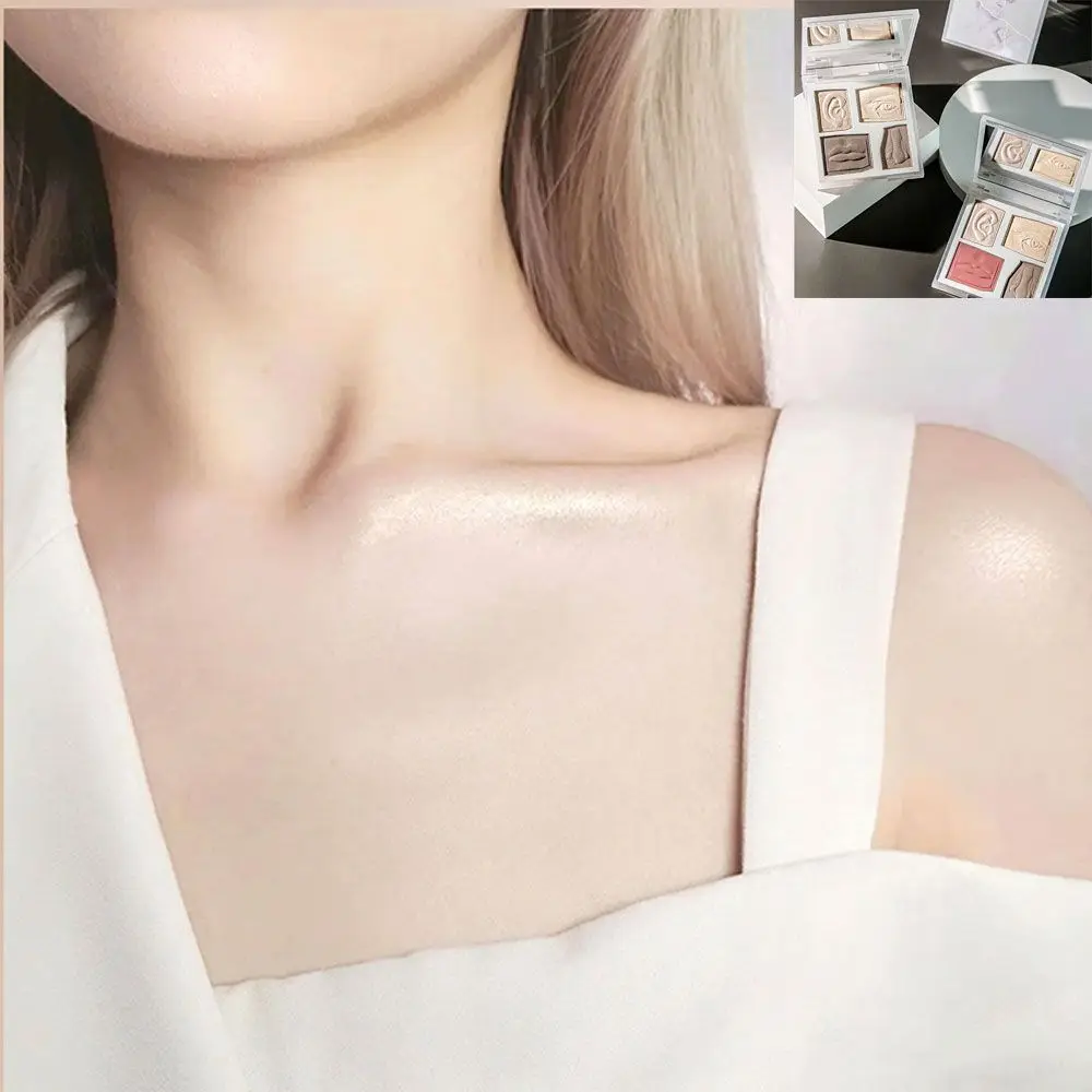 

Makeup Brighten David Sculptor Repair Plate Highlighter High Gloss Bronzer