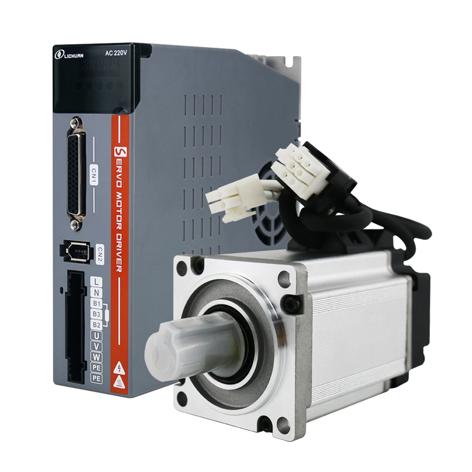 Lichuan A5 200 Вт 400 Вт 600 Вт серводвигатель переменного тока с приводом 60st 3000rpm 17 бит 23 бит инкрементальный двигатель абсолютного энкодера для станка с ЧПУ (art.: 3920cb7bfb073) - 3920cb7bfb073