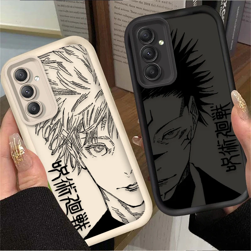 Фото Крутой чехол Anime Gojo Ryomen для Samsung Galaxy A54 A05S A05 A34 A24 A14 A53 A33 A23 A13 A52 A52S A32 A22 A12 A71 A51 A31 Cover №2