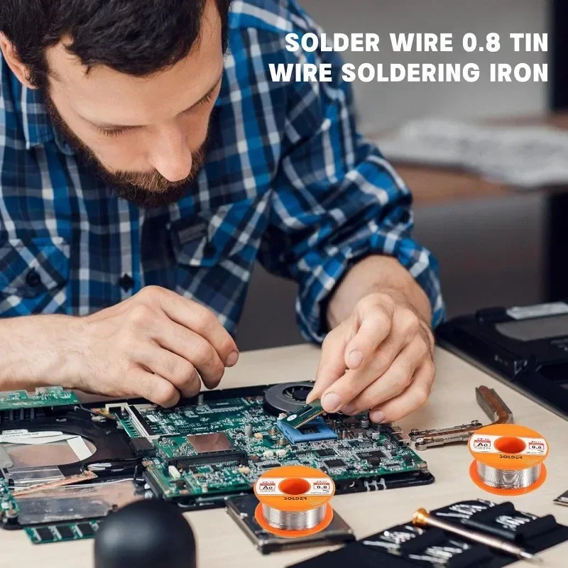 100/50 г низкотемпературная легкоплавкая проволока для припоя металлическая медь