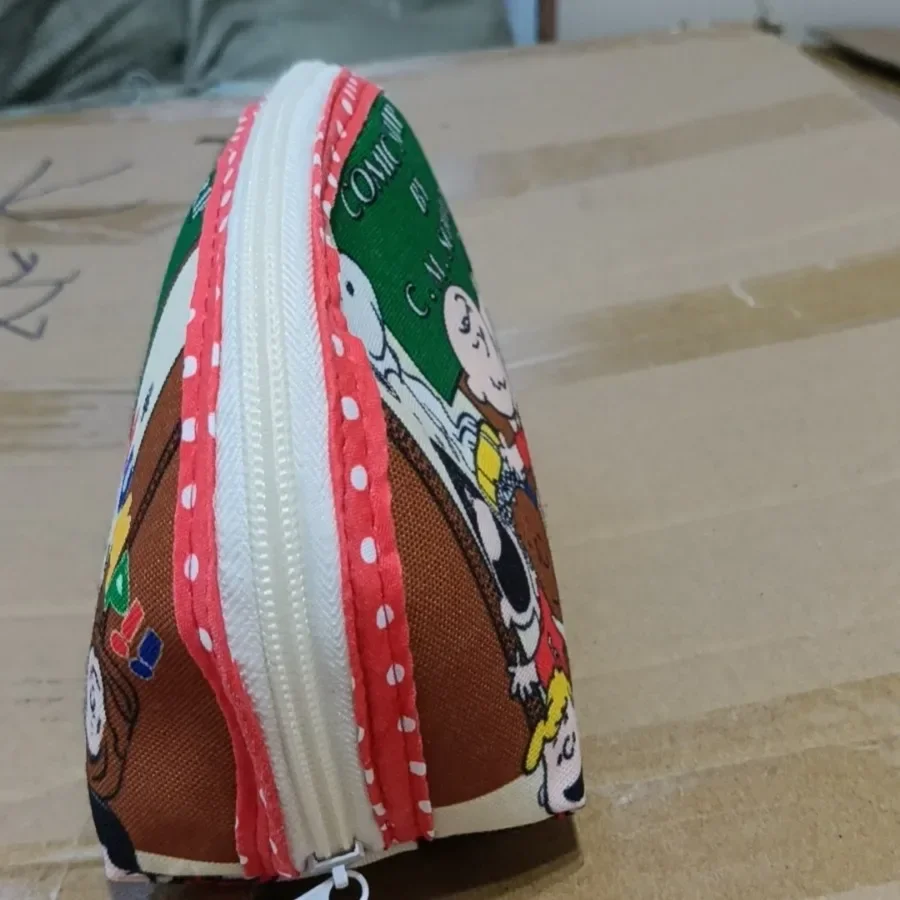 Snoopy мультяшная косметичка на молнии кошелек для монет мальчиков и девочек милая