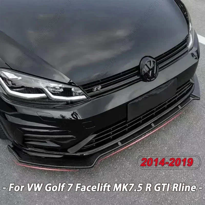 Новый! Для Volkswagen Golf 7 Facelift MK7.5 R GTI Rline 2014-2019 MAX Стиль автомобиля Передний бампер