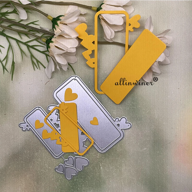 

Любовь рамка сердце полоса металлические штампы трафареты для «сделай сам» Скрапбукинг декоративное тиснение ручная работа штамповочный ...