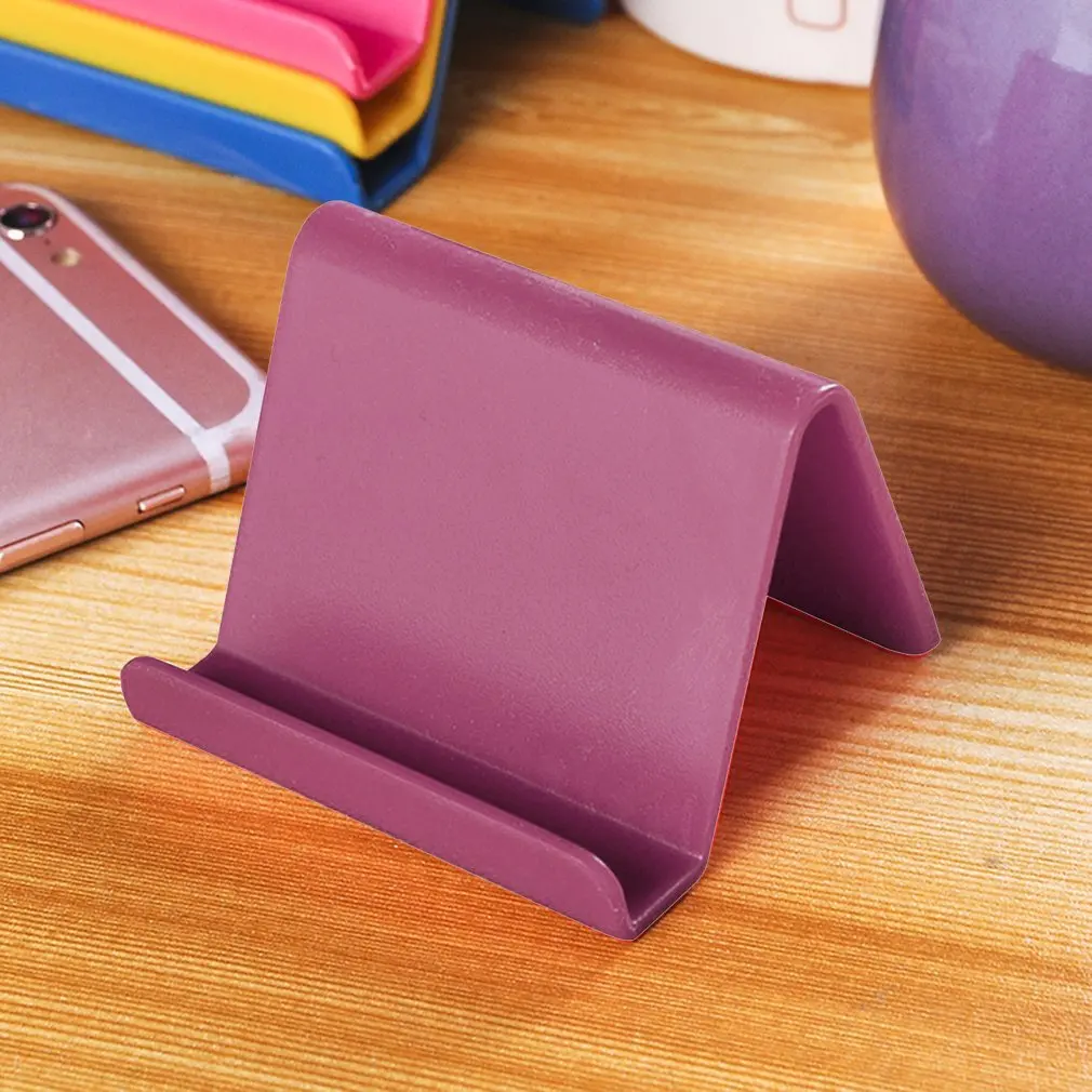 

Color random Portable Mobile Phone Holder Candy Fixed Holder Home Supplies kitchen accessories decoration phone dropshipping