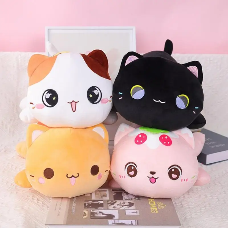 

Cute Cat Pillow 40cm Soft Plush Office Nap Pillow Cushion Toy Stuffed Sleep Pillow Home Decor Gift Doll Kids