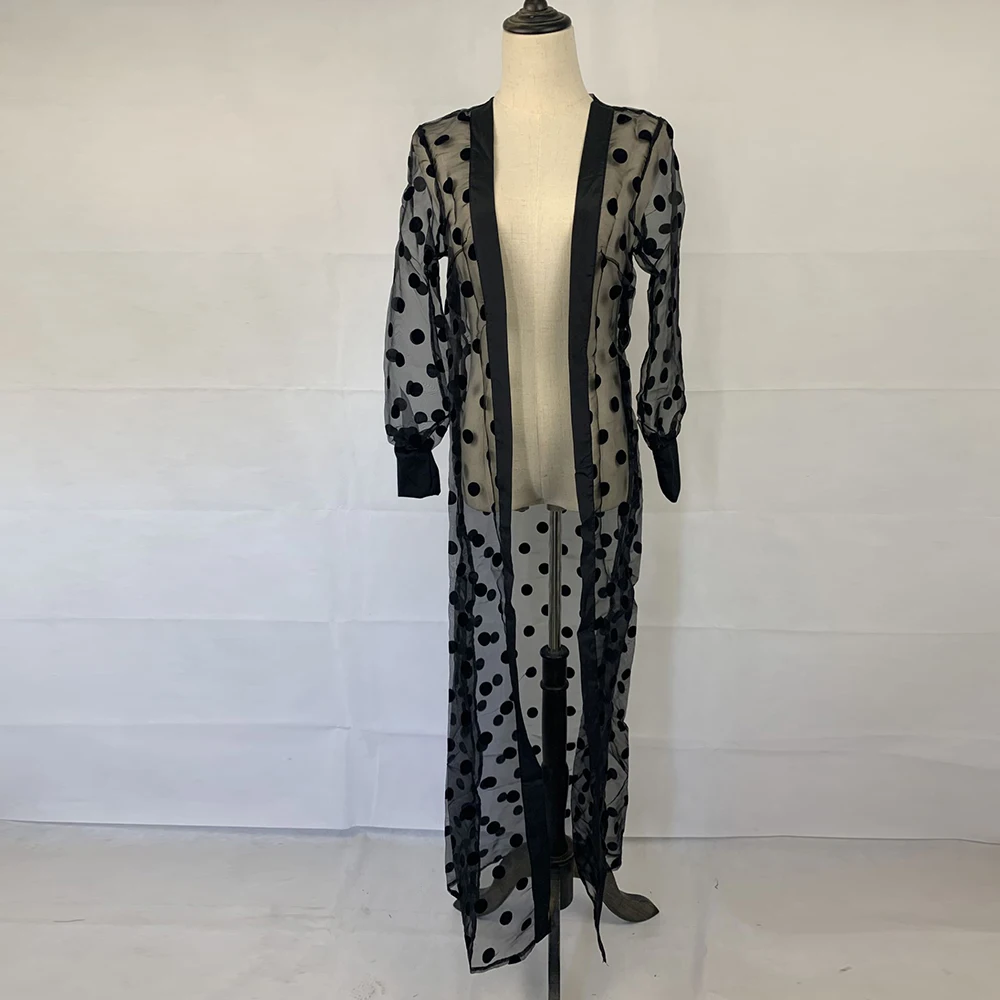 Chiffon Ramadan Eid Abaya Dubai Kaftan Hijab Muslim Kimono Cardigan Mujer Jilbab Caftan Abayas For Women Turkish Islam Clothing