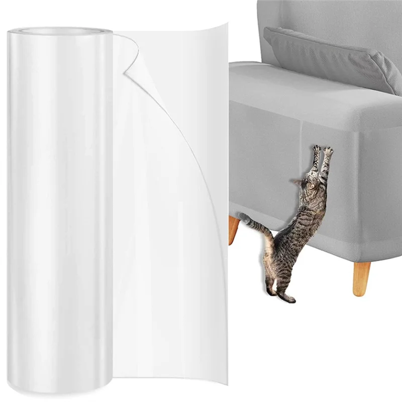 Лента для защиты от царапин кошачья лента 5 м x 20 см коврик дивана защита собак