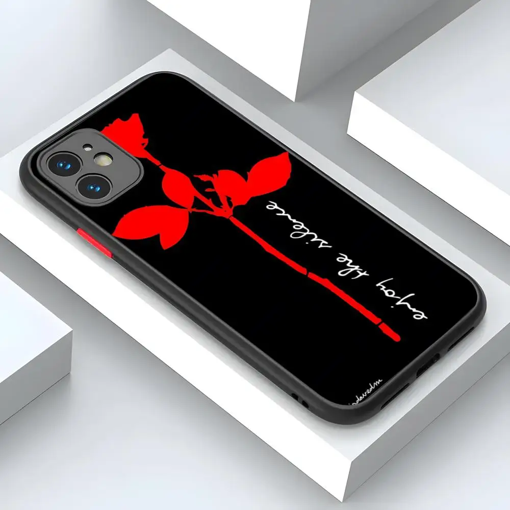 Чехол для телефона Electronic Rock Depeche матовый дизайнерский чехол IPhone 16 15 14 12 13 11 Pro Max XR XS