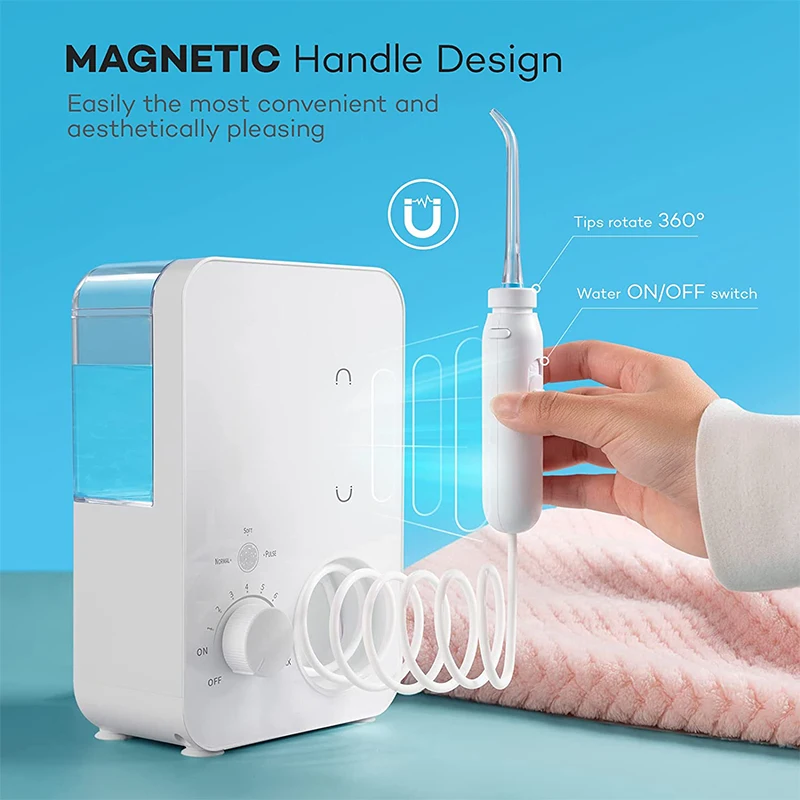 Household Electric Oral Irrigator Family Water Flosser Cleanging Teeth Gum Care Dental Flossers Table Type Super Oxygen Flusher