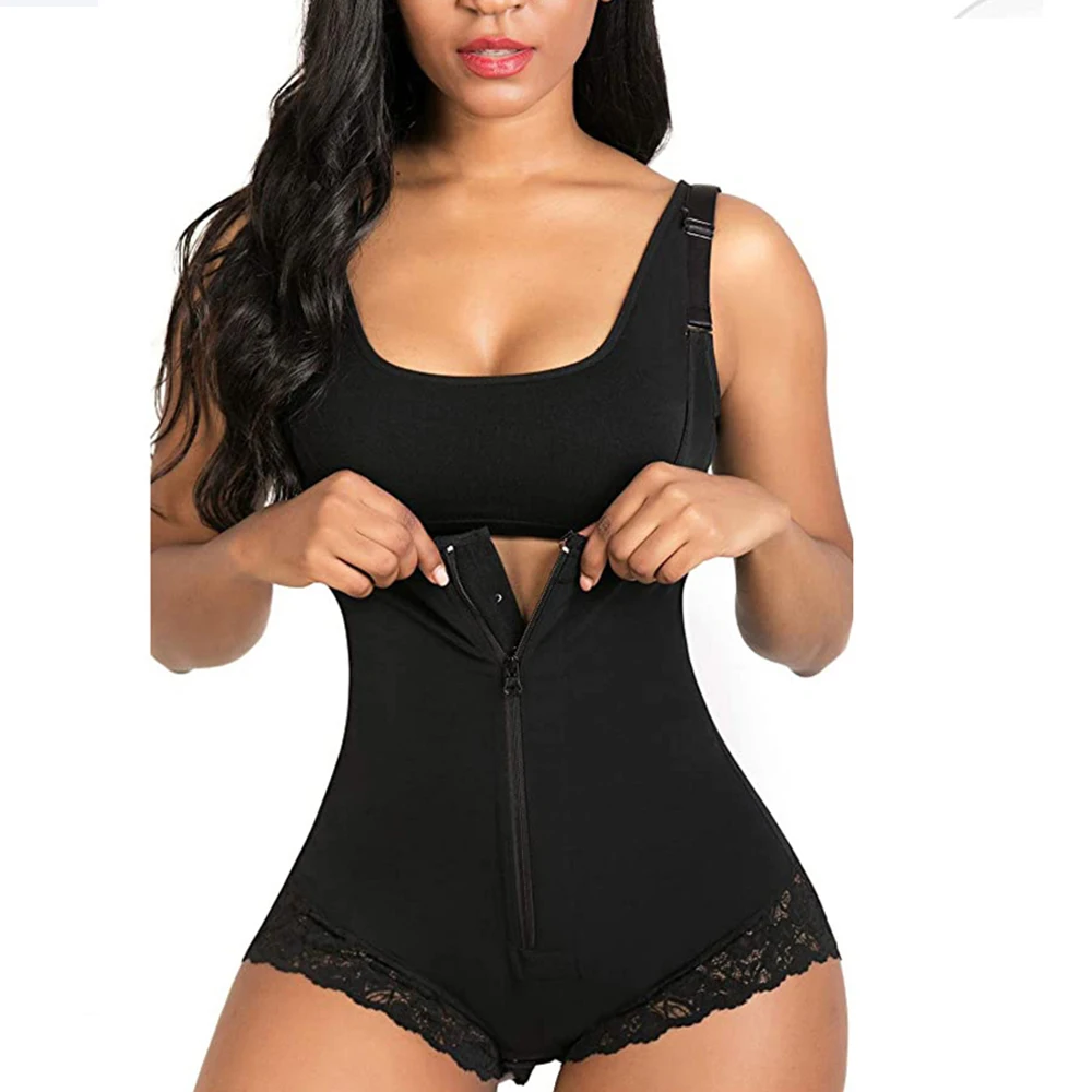 

Women Body Shaper Waist Trainer Colombian Reductive Girdles Underbust Corset Bodysuit Butt Lifter Shapewear Tummy Control