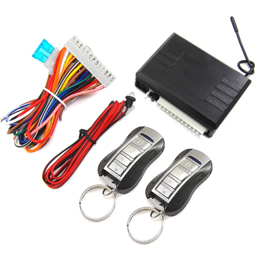 

1 Set Universal Car Central Locking Main Control Remote Kit Door Lock Keyless Entry System Electric/Air Lock For 12V Cars New