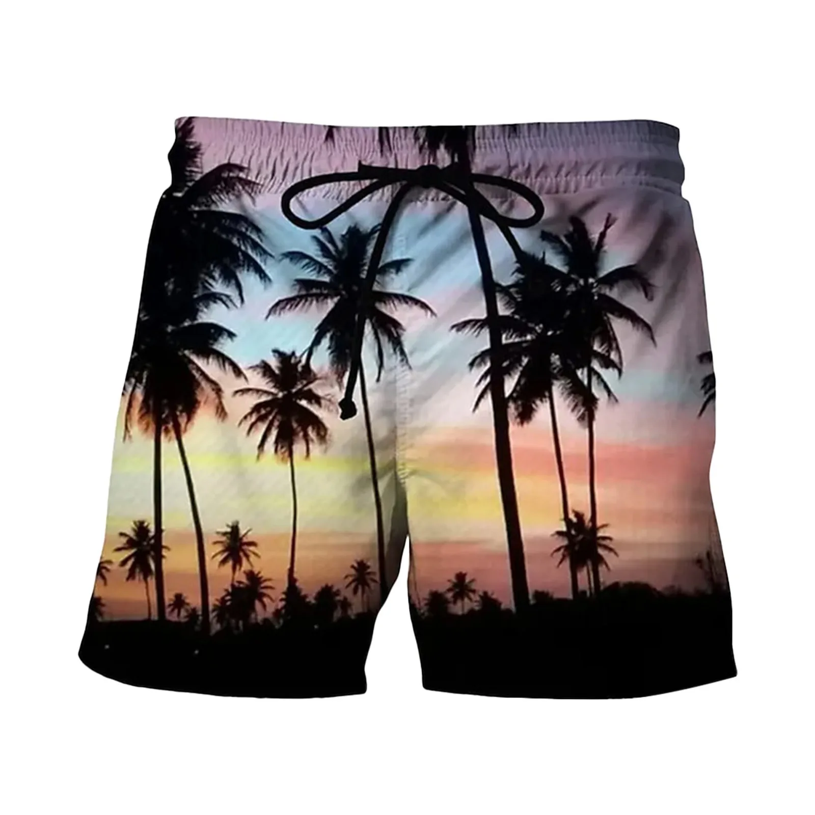 Мужские плавки без подкладки Длинные с флагом 4 шт.