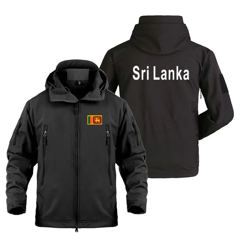 

Military Outdoor Jackets for Men Fleece Warm Sri Lanka Windproof Waterproof SoftShell Man Coat Jacket Shark Skin Tactics Hooded