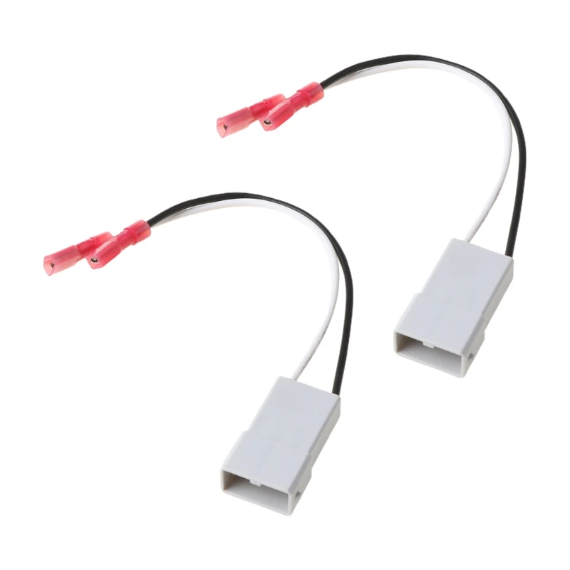 

2Pcs Vehicle Horn Speaker Wiring Harness Adapter Plug Connector Fit for