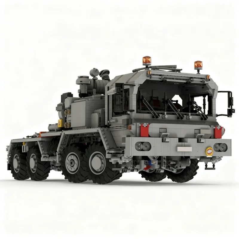 Фото 4513 деталей MOC Technical Faun SLT Franziska Модель тяжелого трактора, строительные блоки, художественная коллекция, подарок на день рождения, для сборки и обучения. №3