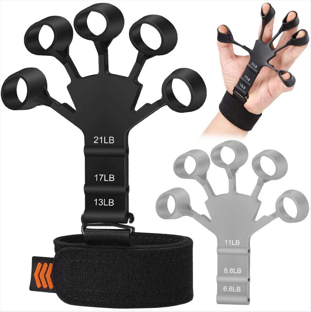 

Trainer Finger Finger Enhancer Corrector Postural Grip Strengthener Strengthener Handgrip Wrist Yoga Hand Finger Pullers