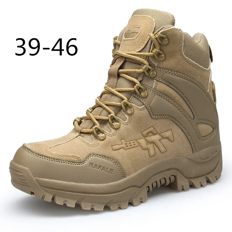 

Hunting Boots Men Waterproof Cross-border Spring/summer Season Fans Outdoor Hiking Shoes Men's Breathable Non-slip Tactical