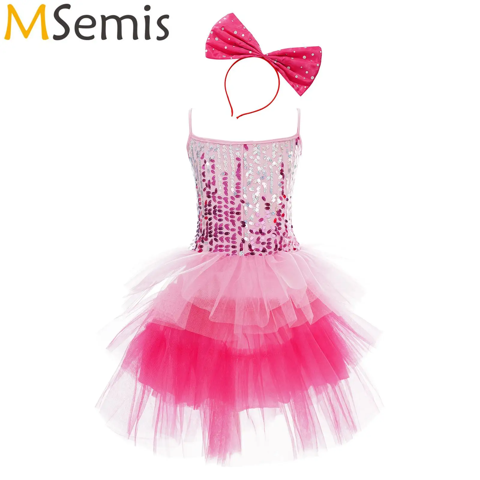 

Girls Christmas Princess Vest Dress 2-14 Years Kids Sleeveless New Year Party Evening Costume Children Layered Tutu Gown Clothes