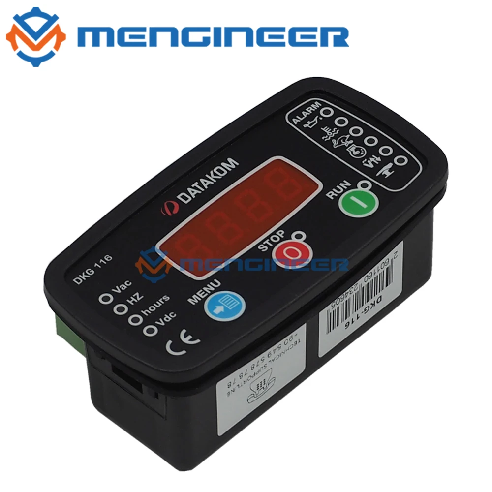 DKG116 подходит как для бензиновых, так и для дизельных генераторов, совместимых с DATAKOM DKG-116