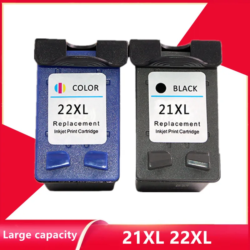 Kompatibel 21 22 XL Tinte Patrone Ersatz für HP 21 22 für HP21 für HP22 21XL 22XL Deskjet F2180 F2280 f4180 F380 380