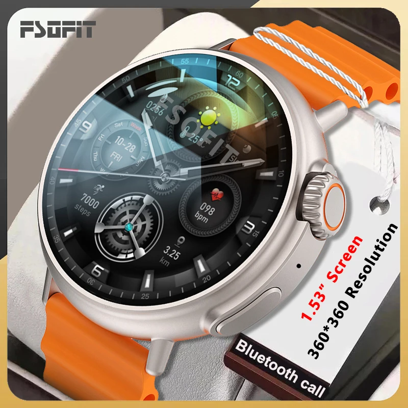 Умные часы с беспроводной зарядкой Bluetooth-вызов спортивные фитнес-трекер монитор