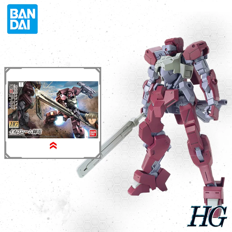 

Original Bandai Gundam Model Kit HG IBO IRON-BLOODED ORPHANS 025 1/144 FRAME SHIDEN Mobile Suit Anime Action Figures Toys Gifts