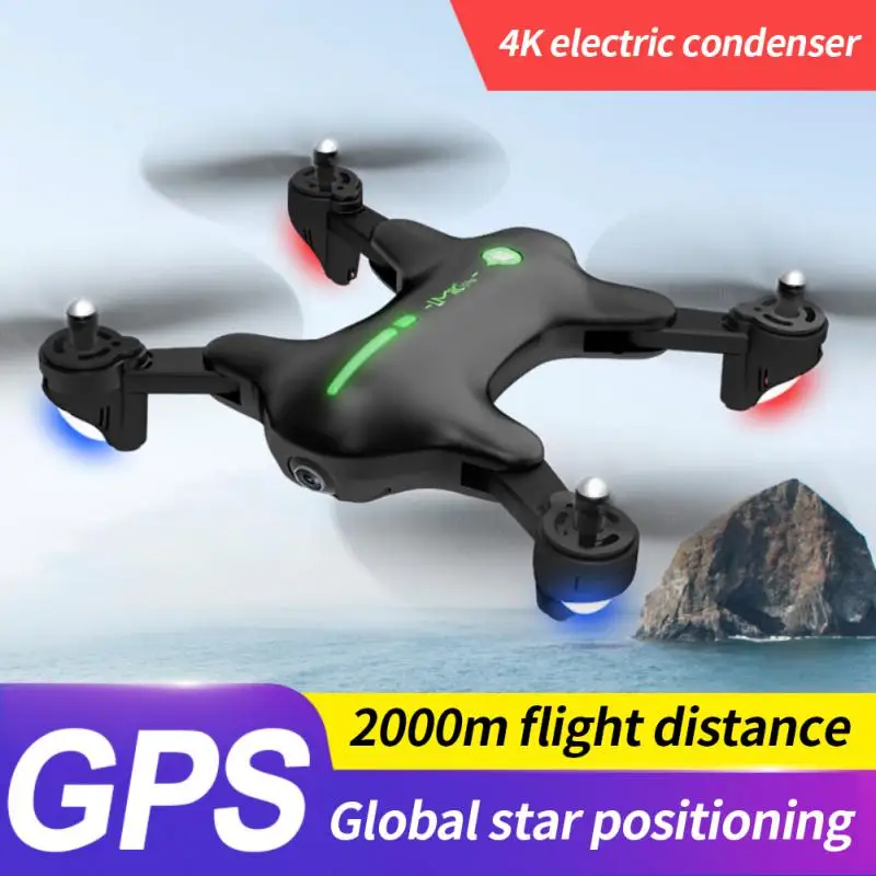 

LM10 Folding RC Quadrotor Professional 4k HD Dual Camera Aerial Photography Drone Mini UAV Remote Control Helicopter Drones