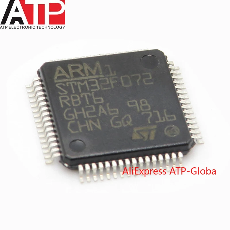 

1-100PCS STM32F072RBT6 32F072RBT6 LQFP-64 32-bit Microcontroller-single Chip Microcomputer Chip Brand New Original