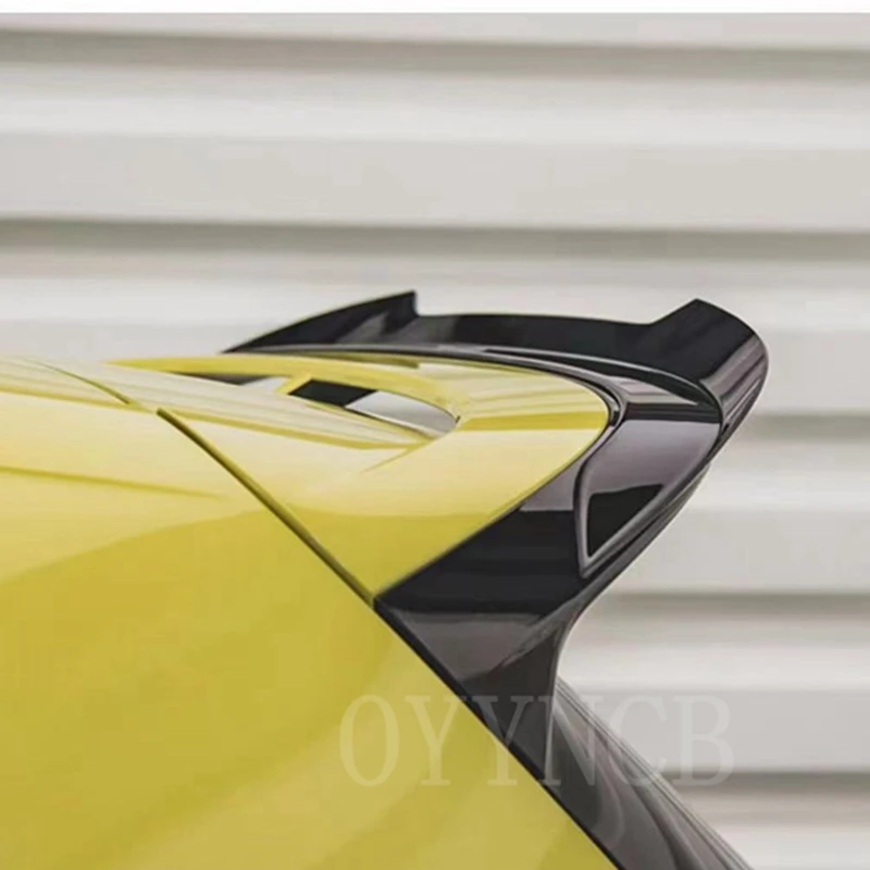 

For Volkswagen Golf 8 R/CS MAX Car Rear Roof Spoiler Premium ABS Material Black Top Wing