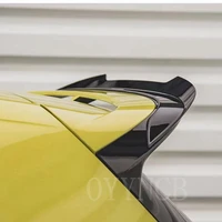 For Volkswagen Golf 8 R/CS MAX Car Rear Roof Spoiler Premium ABS Material Black Top Wing