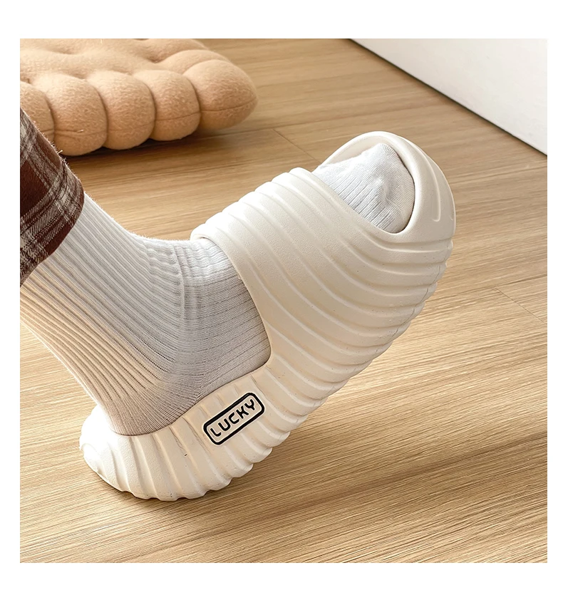 Massage Non-slip Indoor Outdoor Sandals Irregular Flat Flip 
