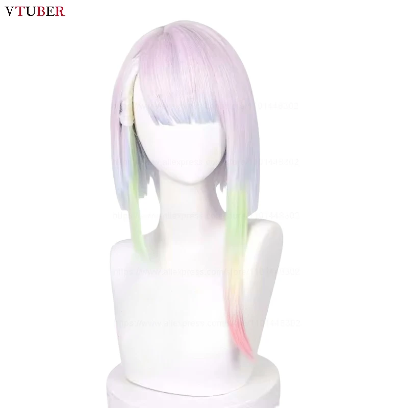 Парик для косплея Люси из высококачественного аниме термостойкие искусственные