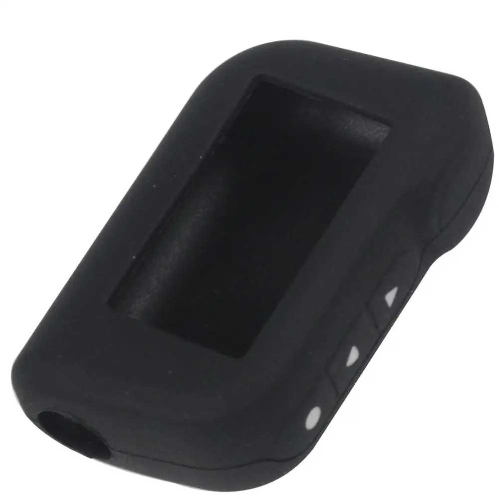 

Jingyuqin 10ps силиконовый чехол для ключей A93/A63 для русской версии, двусторонняя автомобильная сигнализация, ЖК-пульт дистанционного управления, брелок-передатчик