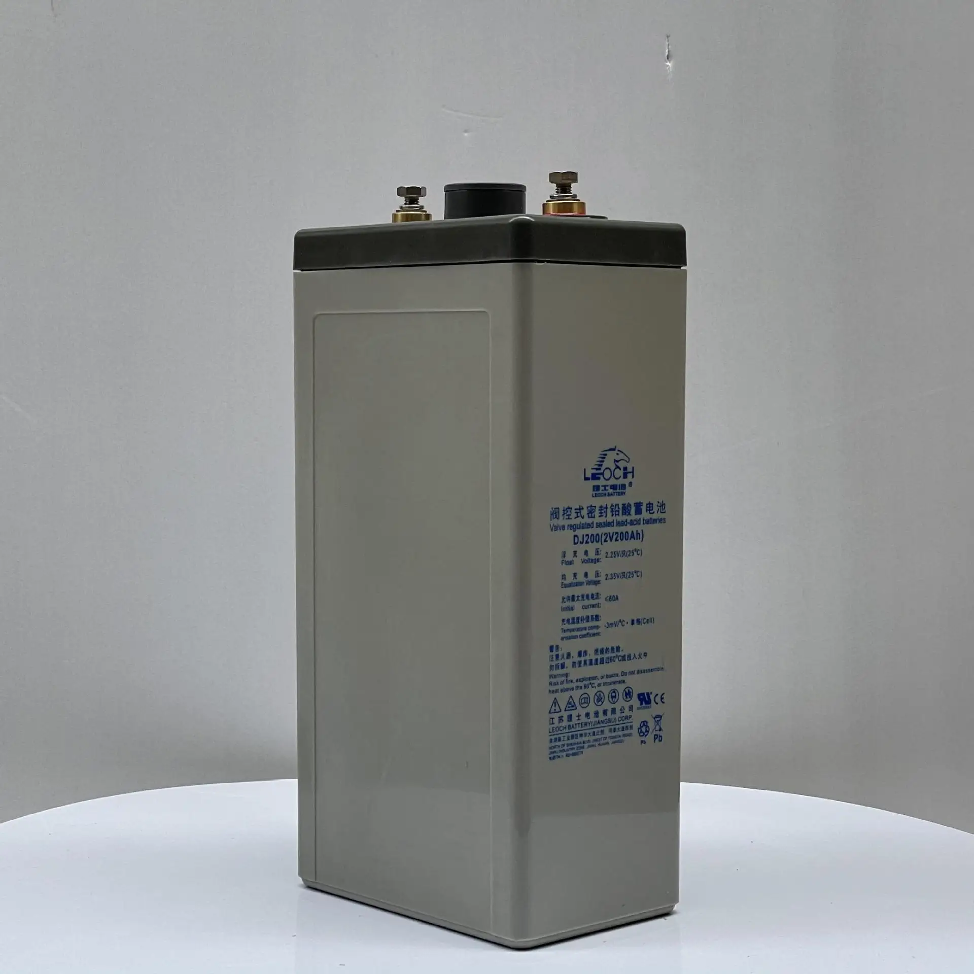 LEOCH LOS DJ200 2V200AH Герметичный свинцово-кислотный аккумулятор с клапанной