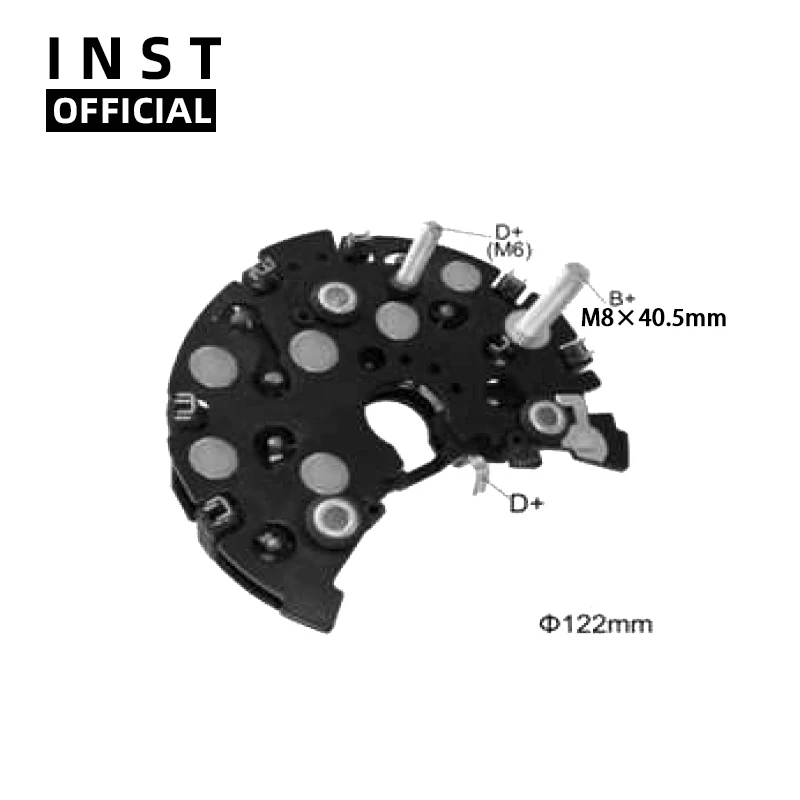 

Генератор переменного тока, выпрямительный мост для BR860 1127319689 1127319690 1127320860 137259 13471 13526 0120465031