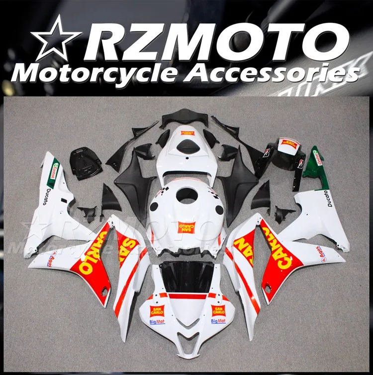 

4Gifts New ABS Motorcycle Whole Fairings Kit Fit For HONDA CBR600RR F5 2007 2008 07 08 Bodywork Set Custom Red Yellow
