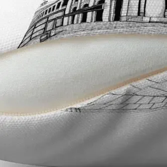 Рождественские наволочки для диванных подушек Boston's Quincy Market-Draw декоративные