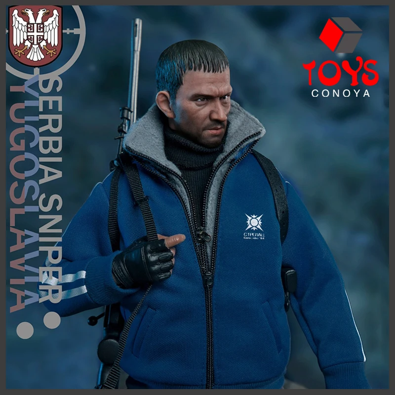 

FLAGSET FS73041 1/6 Serbian Sniper Action Figure Model 12'' Male Soldier Action Figure Doll Full Set Collectible Toy In Stock