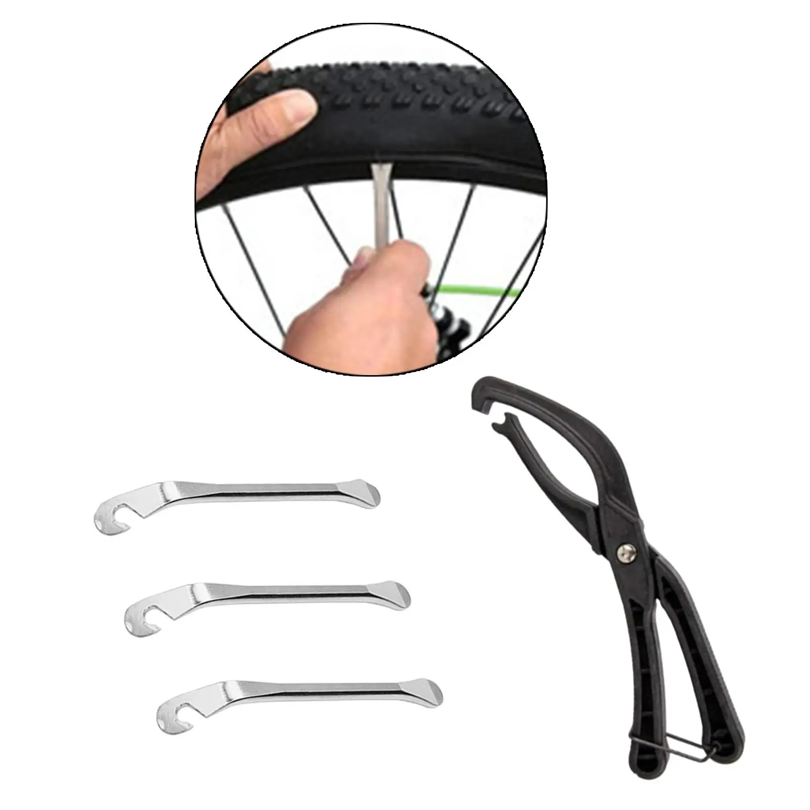 

Набор для смены шин велосипеда, плоскогубцы для смены шин велосипеда, зажим для демонтажа велосипедных шин, рычаги для шин велосипеда, инстр...