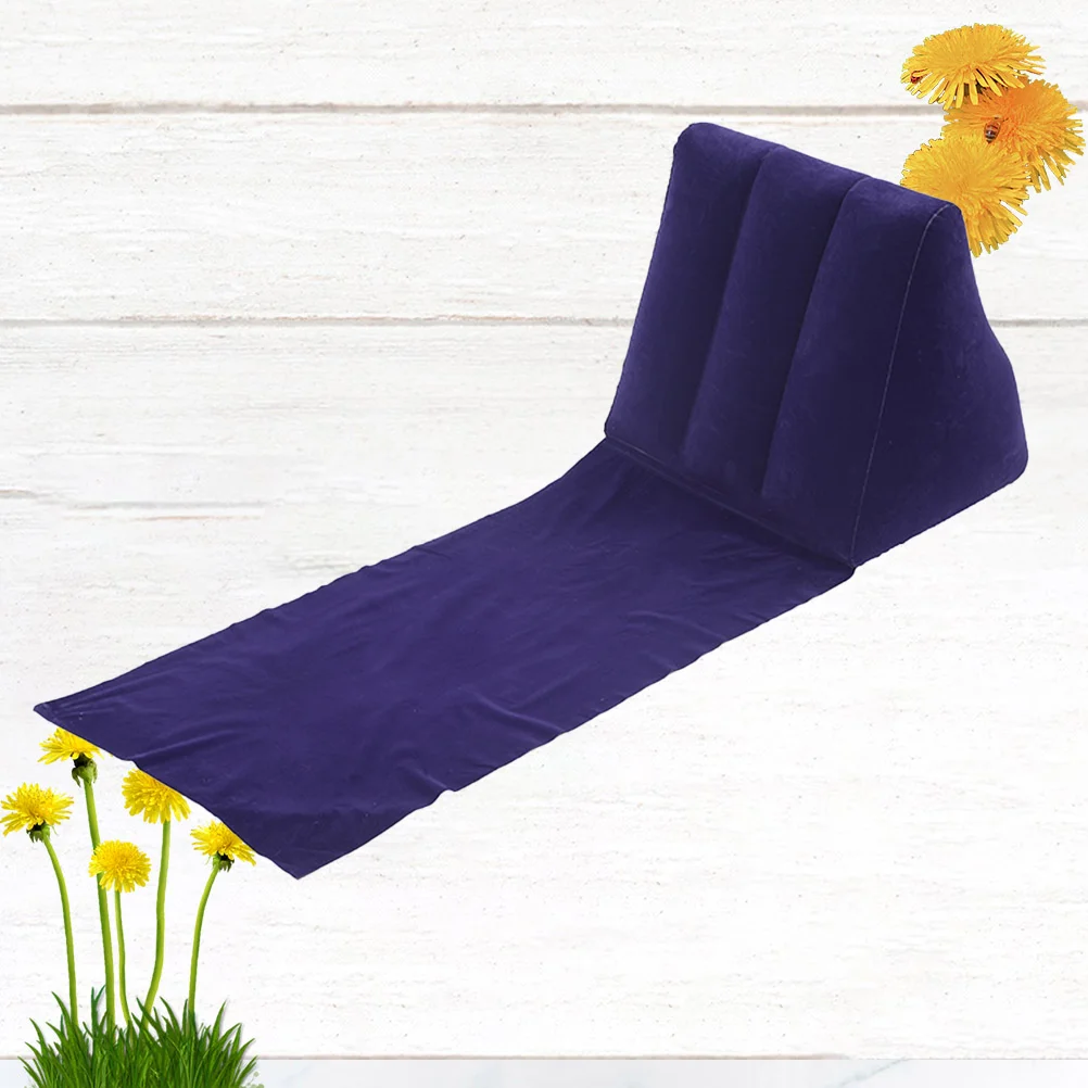 

Mat Picnic Yoga Knee Pad Pillow Inflatable Camping Portable Sitting Blanket Pads Cushion Multifunctional Exercise Triangle