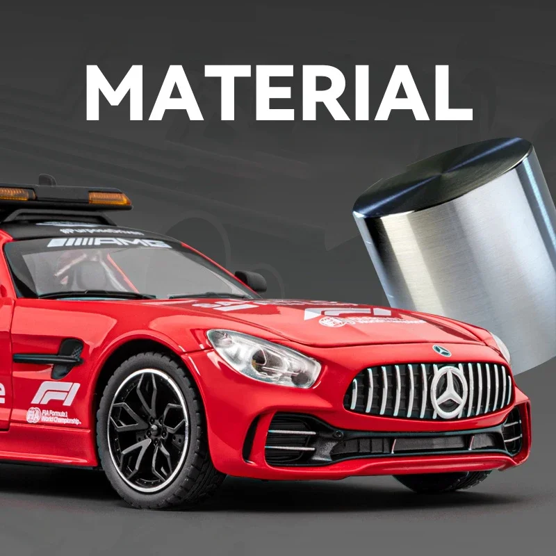 Модель автомобиля Mercedes Benz GTR AMG из сплава 1:24